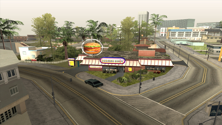 Burger Shot - Los Santos Market